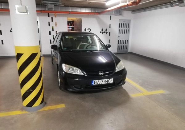 Honda Civic cena 8000 przebieg: 348000, rok produkcji 2004 z Gdynia małe 106
